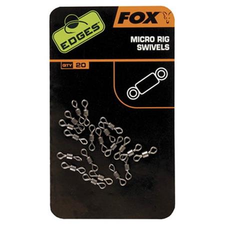 EMERILLON CARPA FOX MICRO RIG SWIVELS