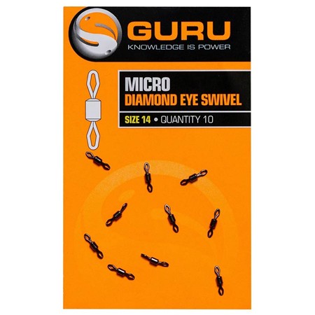 Émérillon Guru Micro Diamond Eye Swivel