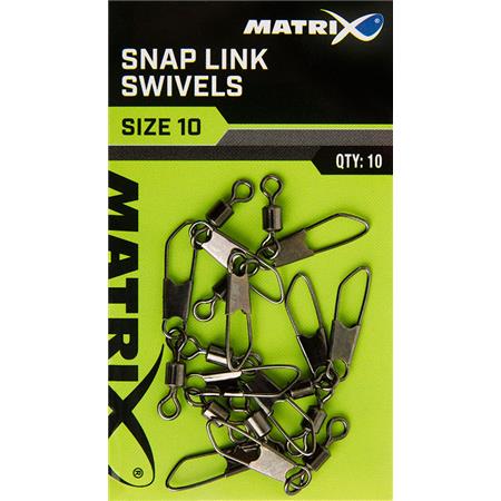 EMERILLON HEFTET FOX MATRIX SNAP LINK SWIVELS