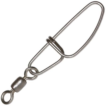 EMERILLON HEFTET ZECK STAINLESS STEEL SWIVEL + SNAP