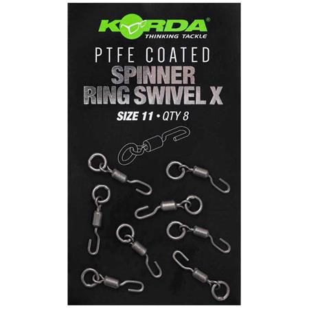 Émerillon Korda Ptfe Spinner Ring Swivel X
