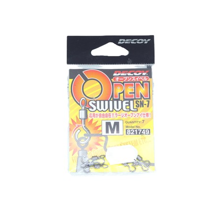 Emerillon Mer Decoy Open Swivel Sn7 -  Taille M - Par 7