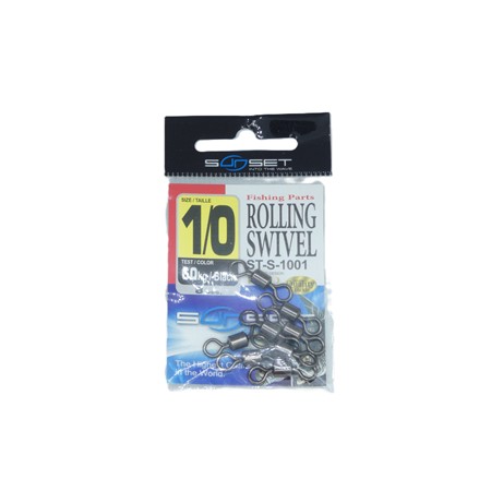 Emerillon Mer Sunset Rolling Swivel St-S-1001 - Pack - N°1/0