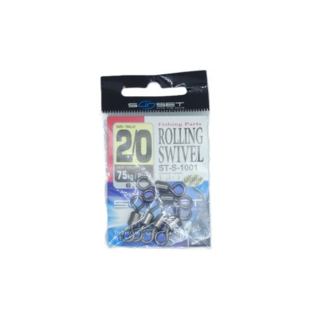 Emerillon Mer Sunset Rolling Swivel St-S-1001 - Pack - N°2/0