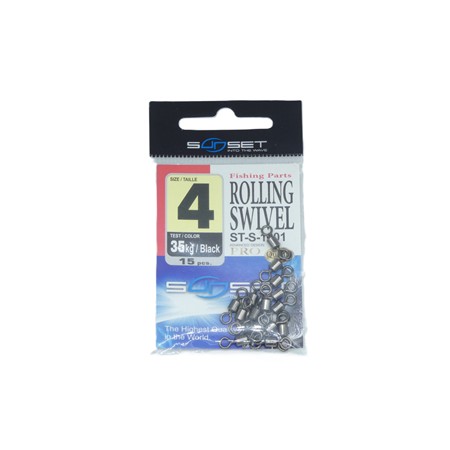 Emerillon Mer Sunset Rolling Swivel St-S-1001 - Pack -   N°4