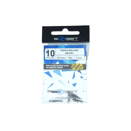 Emerillon Rolling Sunset Triple Rolling Swivel St-S-1046 - N°10