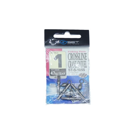 Emerillon Rotatif Mer Sunset Crossline Crane Swivel St-S-1055 - Pack - N°1