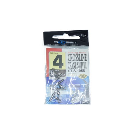 Emerillon Rotatif Mer Sunset Crossline Crane Swivel St-S-1055 - Pack -   N°4