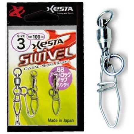 Emerillón Xesta Swivel Casting - Paquete De 2