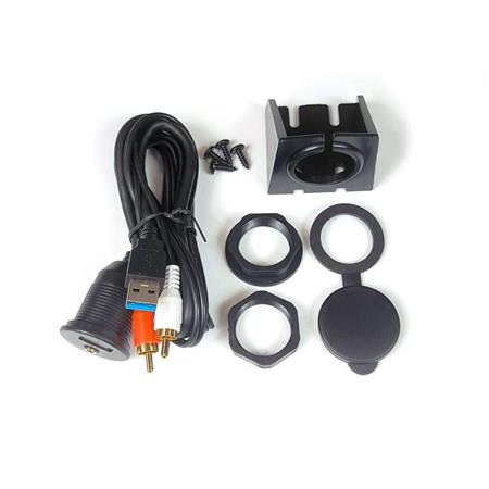 ENCHUFE USB & JACK 3.5MM KICKER CHARGE ET DATA