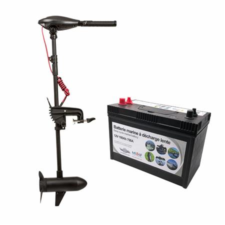 Energy-Set Osapian 55 Lbs Haswing Mit Marinebatterie 12V100amp