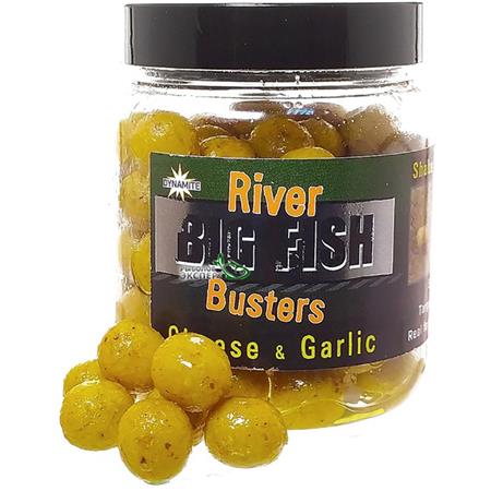 Engodo Dynamite Baits Big Fish River Cheese & Garlic Busters
