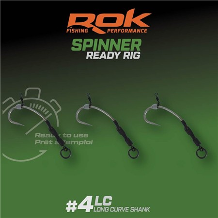 ENKELTKROG ROK FISHING SPINNER LONGUE CURVE SHANK