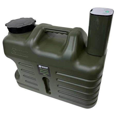 ENSEMBLE BIDON + ROBINET HOLDCARP DIGITAL RECHARGEABLE TAP + CUBIC WATER CARRIER 18L