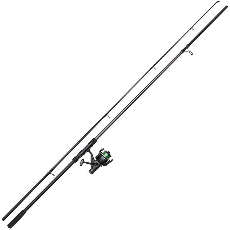 Canne à Pêche DAM Iconic Carp 2,40 M - 2 Parties - Test Curve 2,5 Kg - Pour La Pêche à La Carpe