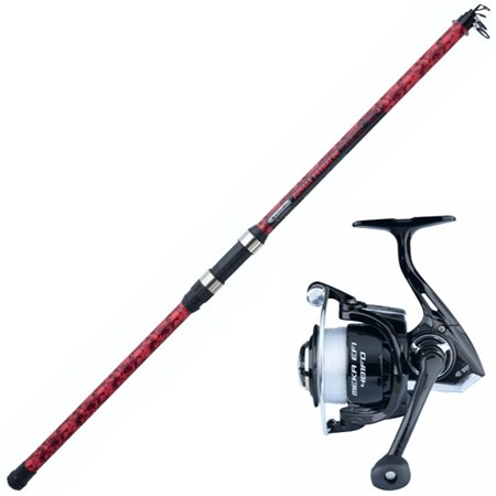 Ensemble Garbolino Jungle Predator Telepike + Moulinet Meka Fd