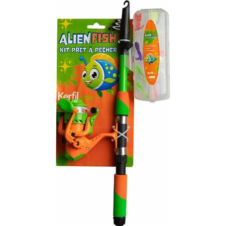 Ensemble Prêt À Pêcher Kerfil Kit Alien Fish Ts