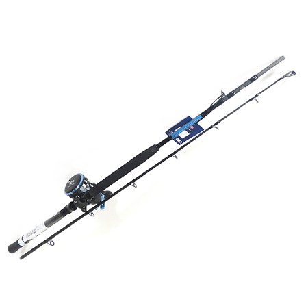 Ensemble Traîne Penn Warfare Ii Level Wind Boat Combo - 213Cm - 20-30Lbs - 30Lwlh