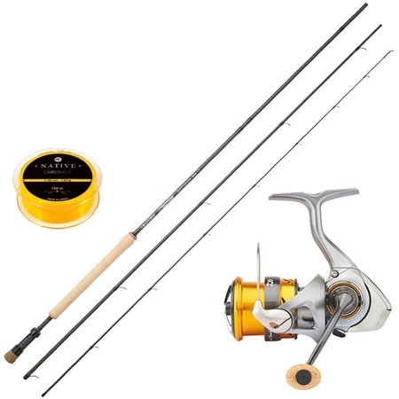 Ensemble Truite Addiction Toc/Nymphe Garbolino 360 Gdn