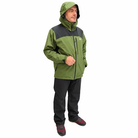 Ensemble Veste Et Pantalon Homme Daiwa Rainmax Dr-3625 - Olive