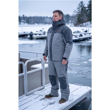 ENSEMBLE VESTE ET SALOPETTE FOX RAGE PRO SERIES WINTER SUIT - GRIS