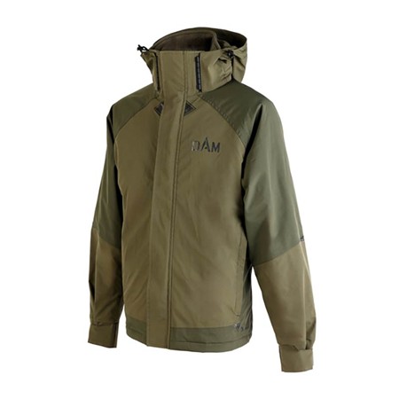ENSEMBLE VESTE ET SALOPETTE HOMME DAM XTHERM2 WINTER SUIT - GREEN