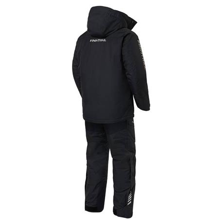 ENSEMBLE VESTE ET SALOPETTE HOMME FINNTRAIL HIVER TOURNAMENT - GRAPHITE