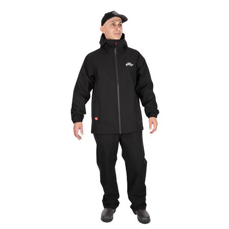 ENSEMBLE VESTE ET SALOPETTE HOMME FOX RAGE RAGEWEAR RAINSUIT - NOIR