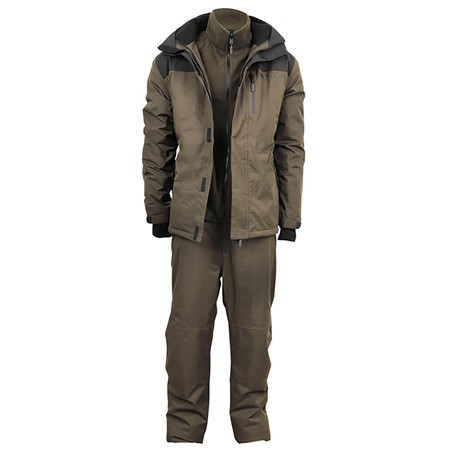 Ensemble Veste Et Salopette Et Pull Homme Prologic Signature Thermal Suit - Green