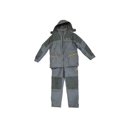 Ensemble Veste Et Salopette Savage Gear Thermo Guard 3-Piece Suit - Gris/Noir - Xxl