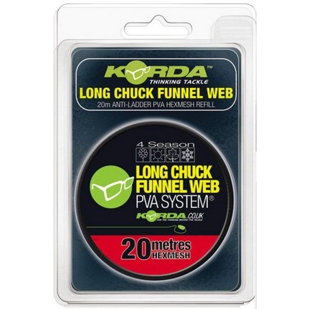 Επαναγέμιση Διαλυτού Διχτυού Korda Longchuck Funnel Web
