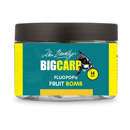 Επιπλέουσα Μπόιλι Big Carp Fluo Popups Fruit Bomb