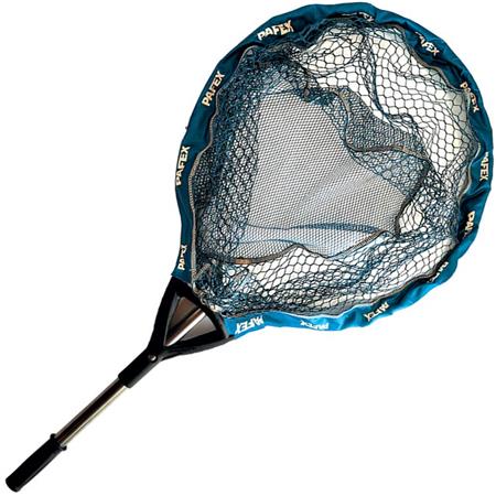 Épuisette Pafex Strongnet Filet Anti-A Bleu Alu Gros Poissons