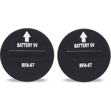 Ersatzbatterie Für Elektronisches Halsband Petsafe 6V Lange Dauer - Packung Mit 2