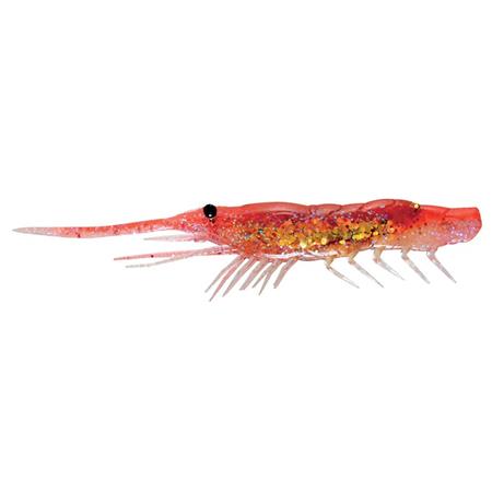 Esca Artificiale Morbida - 10Cm Magbite Snatch Bite Shrimp 4” - 10Cm - Pacchetto Di 4