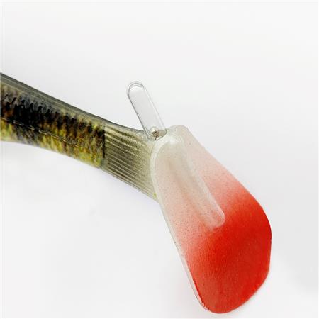 ESCA ARTIFICIALE MORBIDA - 12.5CM SAVAGE GEAR 4D PERCH SHAD - 12.5CM