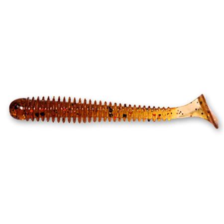 Esca Artificiale Morbida Crazy Fish Vibro Worm 2.5” - 6.5Cm - Pacchetto Di 8
