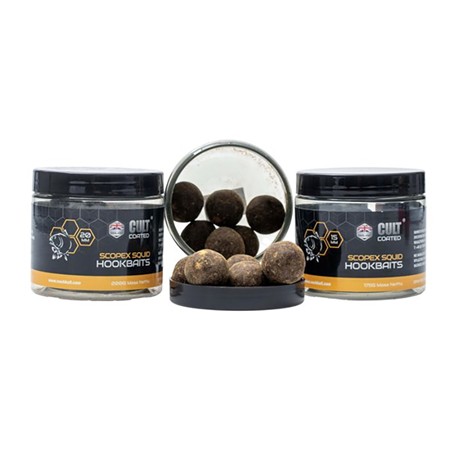 ESCA DA AMO NASHBAIT SCOPEX SQUID SIGNAL COATED HOOKBAITS