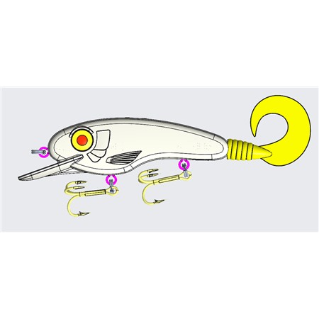 ESCA LIVINGSTON LURES BANSHEE - 10.5CM