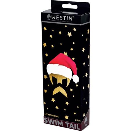 Esca Misteriosa Westin Swim Tail Christmas Edition - 12Cm