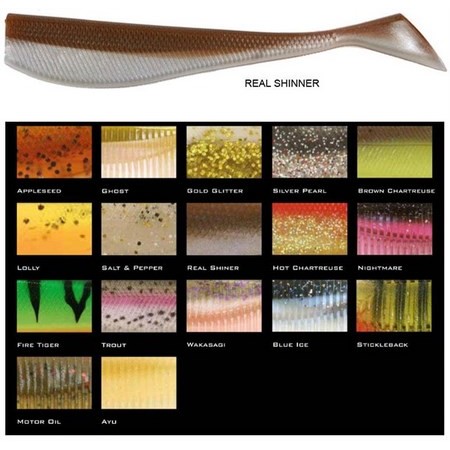 ESCA MORBIDA FOX RAGE SLUGGER SHAD 10CM - PACCHETTO DI 5