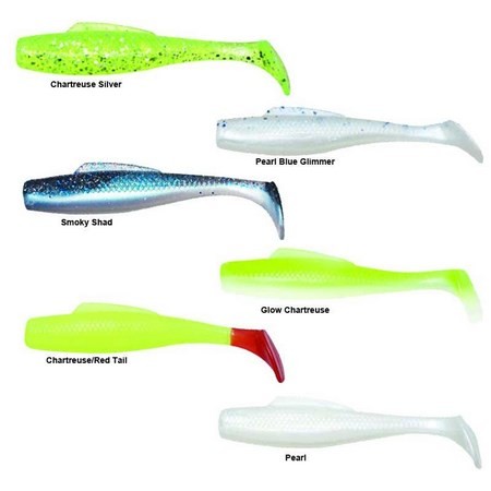 Esca Morbida Zman Minnowz 3'' - Pacchetto Di 8