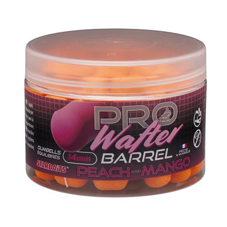 ESCA STARBAITS PROBIOTIC PRO PEACH & MANGO WAFTER BARREL