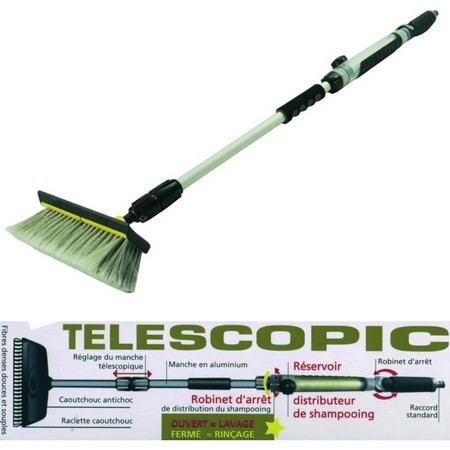ESCOVA DE LAVAGEM EUROMARINE TELESCOPIQUE