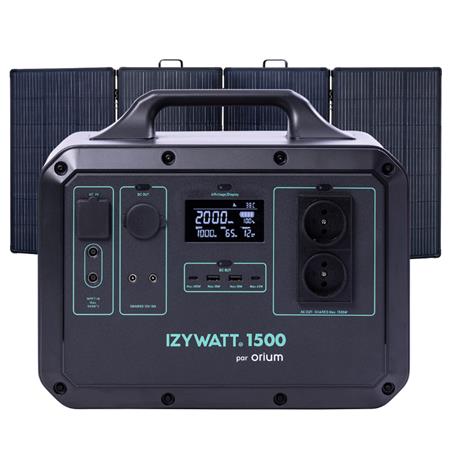 ESTAÇÃO DE ENERGIA PORTÁTIL ORIUM IZYWATT 1500