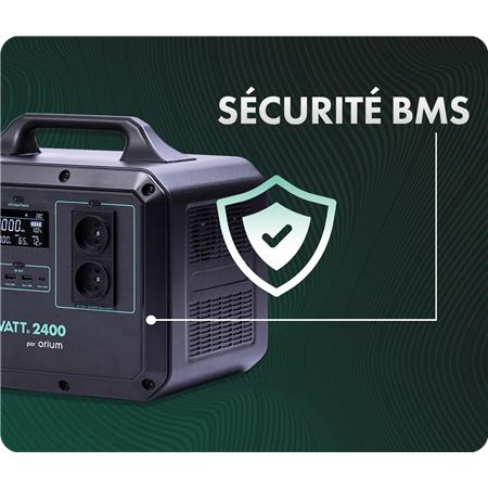 ESTAÇÃO DE ENERGIA PORTÁTIL ORIUM IZYWATT 2400