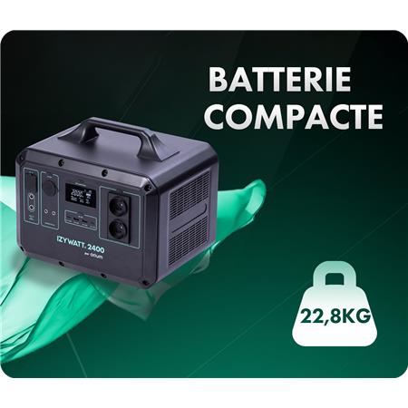ESTAÇÃO DE ENERGIA PORTÁTIL ORIUM IZYWATT 2400