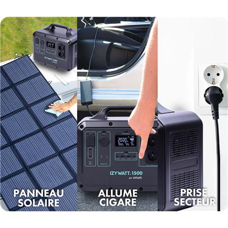 ESTAÇÃO DE ENERGIA PORTÁTIL ORIUM IZYWATT 2400