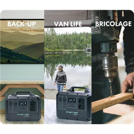 ESTAÇÃO DE ENERGIA PORTÁTIL ORIUM IZYWATT 2400