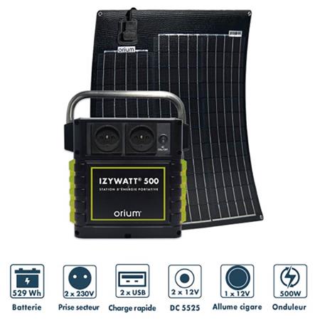 ESTAÇÃO DE ENERGIA PORTÁTIL ORIUM IZYWATT 500